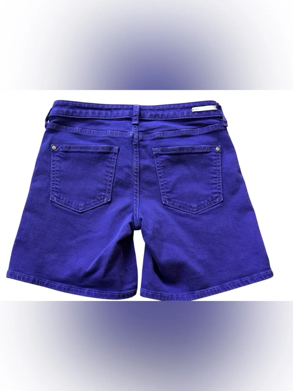 Anthropologie Pilcro and the Letterpress Women's Denim Purple Shorts Size 25 - Picture 4 of 8